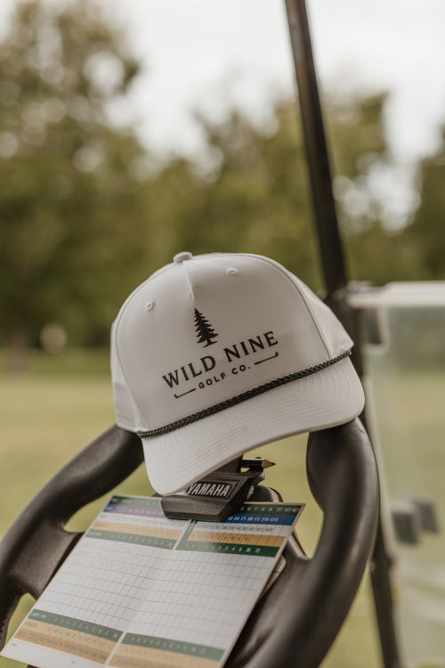 Classic White Rope Cap